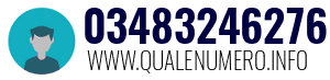 Numero di telefono 03483246276 03483246276