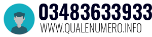 Numero di telefono 03483633933 03483633933
