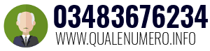 Numero di telefono 03483676234 03483676234