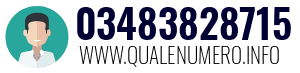 Numero di telefono 03483828715 03483828715