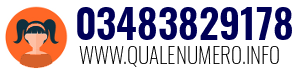 Numero di telefono 03483829178 03483829178