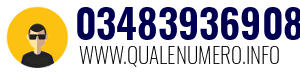 Numero di telefono 03483936908 03483936908