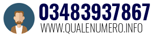 Numero di telefono 03483937867 03483937867