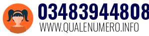 Numero di telefono 03483944808 03483944808
