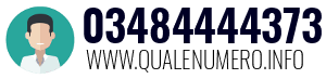 Numero di telefono 03484444373 03484444373
