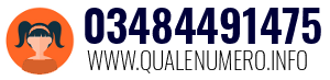 Numero di telefono 03484491475 03484491475