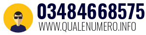 Numero di telefono 03484668575 03484668575