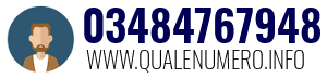 Numero di telefono 03484767948 03484767948