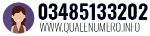 Numero di telefono 03485133202 03485133202