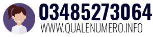 Numero di telefono 03485273064 03485273064