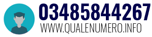 Numero di telefono 03485844267 03485844267