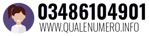 Numero di telefono 03486104901 03486104901