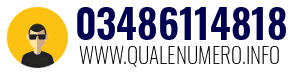 Numero di telefono 03486114818 03486114818