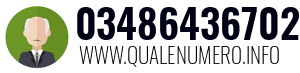 Numero di telefono 03486436702 03486436702