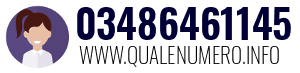 Numero di telefono 03486461145 03486461145