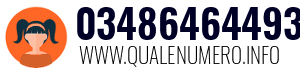 Numero di telefono 03486464493 03486464493