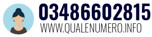 Numero di telefono 03486602815 03486602815