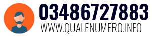 Numero di telefono 03486727883 03486727883