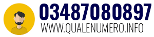 Numero di telefono 03487080897 03487080897