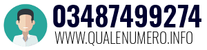 Numero di telefono 03487499274 03487499274