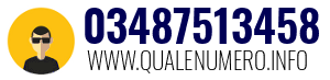 Numero di telefono 03487513458 03487513458