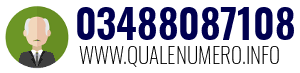 Numero di telefono 03488087108 03488087108