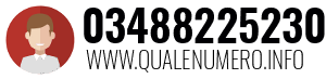 Numero di telefono 03488225230 03488225230
