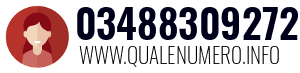 Numero di telefono 03488309272 03488309272