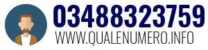 Numero di telefono 03488323759 03488323759