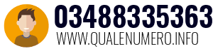 Numero di telefono 03488335363 03488335363
