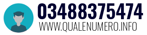 Numero di telefono 03488375474 03488375474