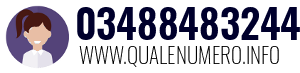 Numero di telefono 03488483244 03488483244
