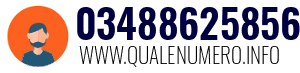 Numero di telefono 03488625856 03488625856