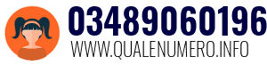 Numero di telefono 03489060196 03489060196