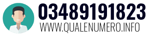 Numero di telefono 03489191823 03489191823