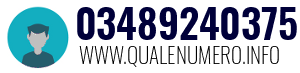 Numero di telefono 03489240375 03489240375