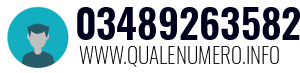 Numero di telefono 03489263582 03489263582