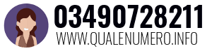 Numero di telefono 03490728211 03490728211