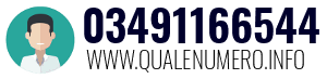 Numero di telefono 03491166544 03491166544