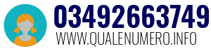Numero di telefono 03492663749 03492663749