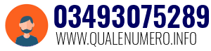 Numero di telefono 03493075289 03493075289