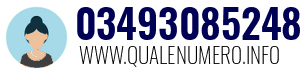 Numero di telefono 03493085248 03493085248