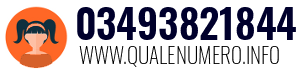 Numero di telefono 03493821844 03493821844