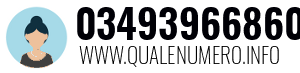 Numero di telefono 03493966860 03493966860