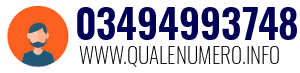 Numero di telefono 03494993748 03494993748