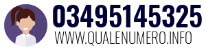 Numero di telefono 03495145325 03495145325