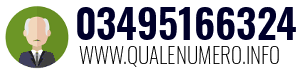 Numero di telefono 03495166324 03495166324