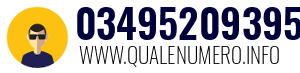 Numero di telefono 03495209395 03495209395