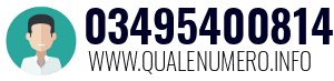 Numero di telefono 03495400814 03495400814