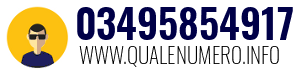 Numero di telefono 03495854917 03495854917